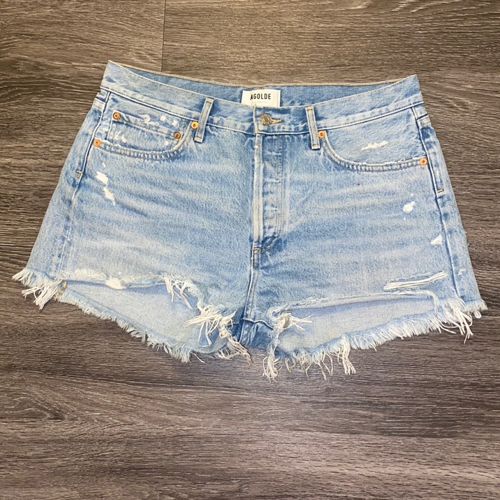 AGOLDE Parker Shorts in Swapmeet Size 29